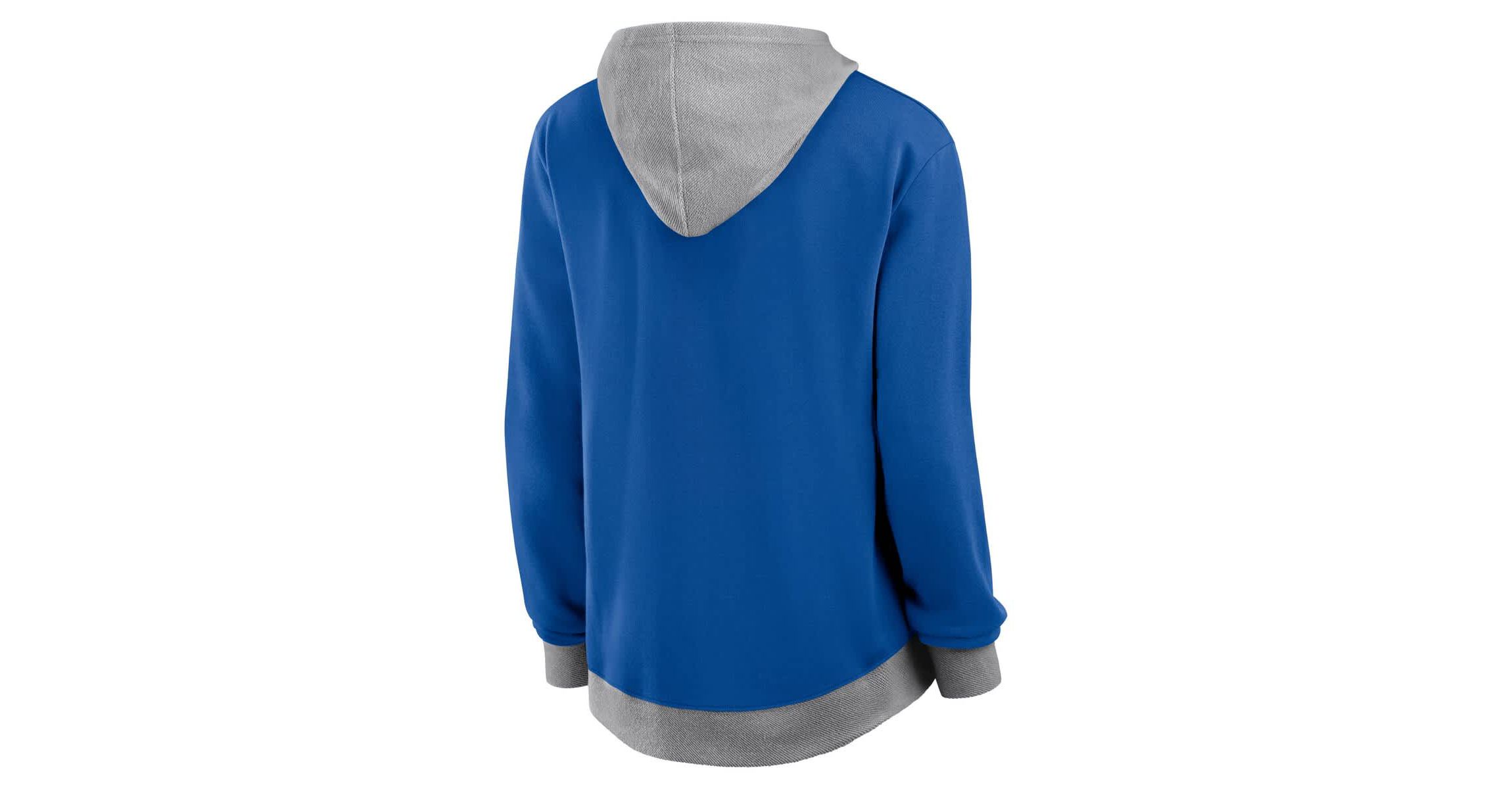 NHL Logo Athletic St. Louis Blues Hit It French Terry Full-Zip Hoodie