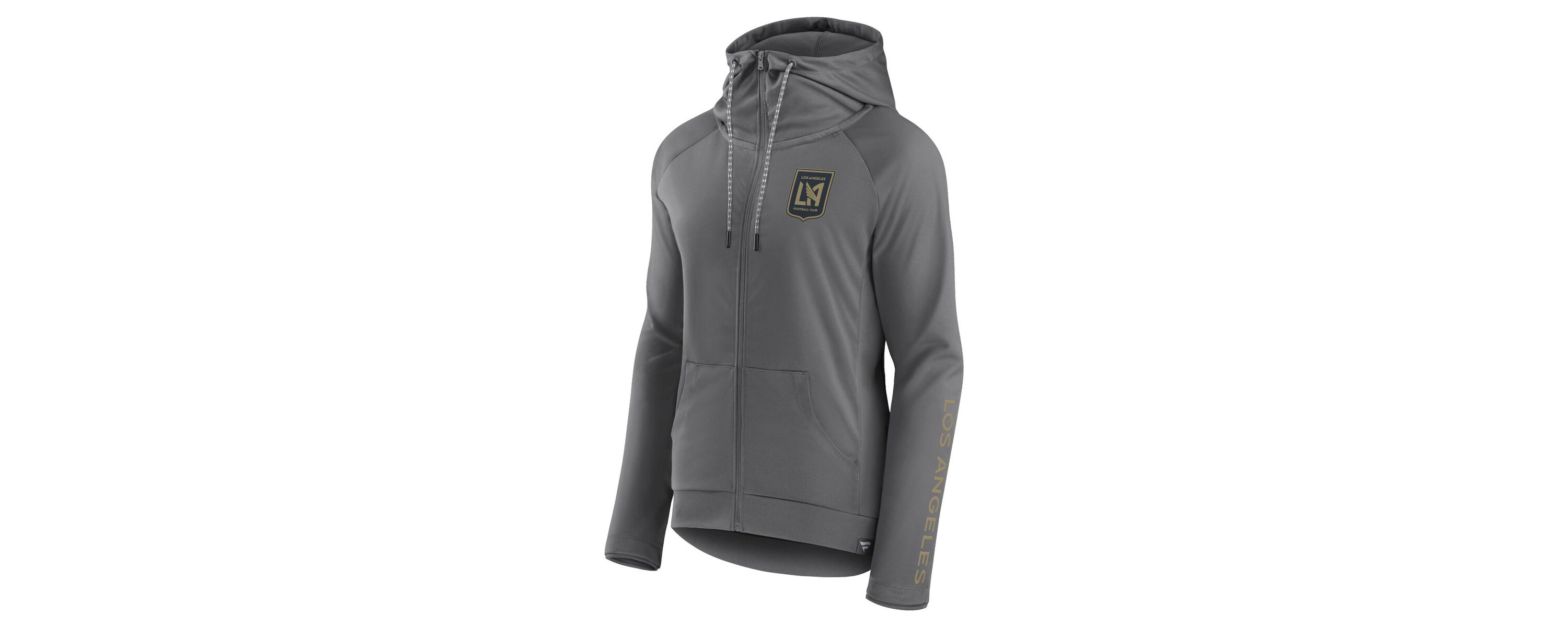 MLS Fanatics LAFC Iconic Raglan Full-Zip Hoodie
