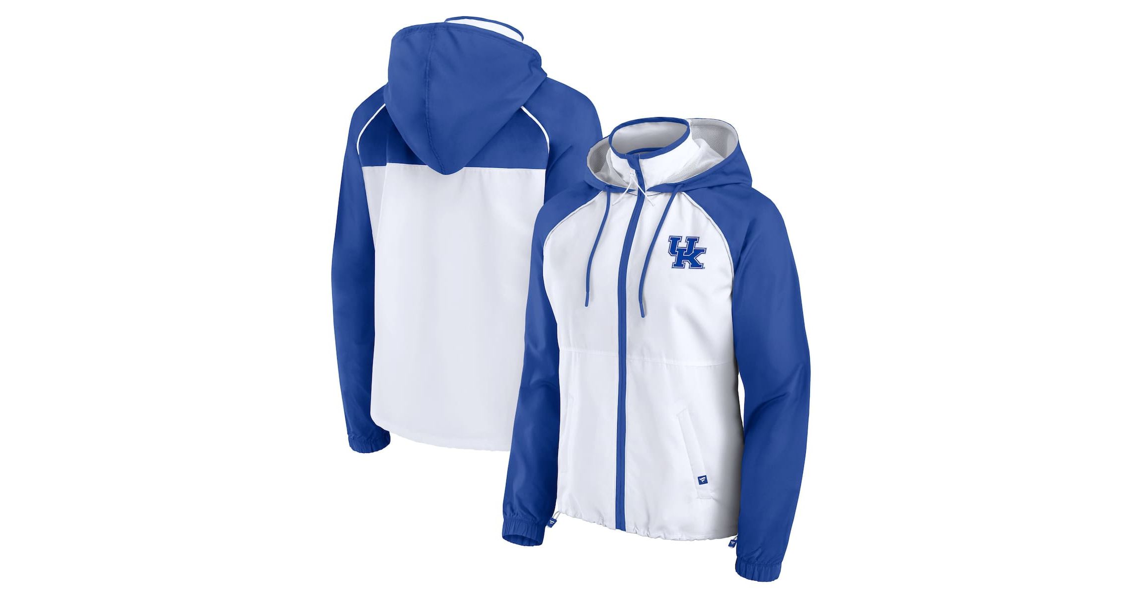 NCAA Fanatics Kentucky Wildcats Full-Zip Anorak Hoodie Jacket