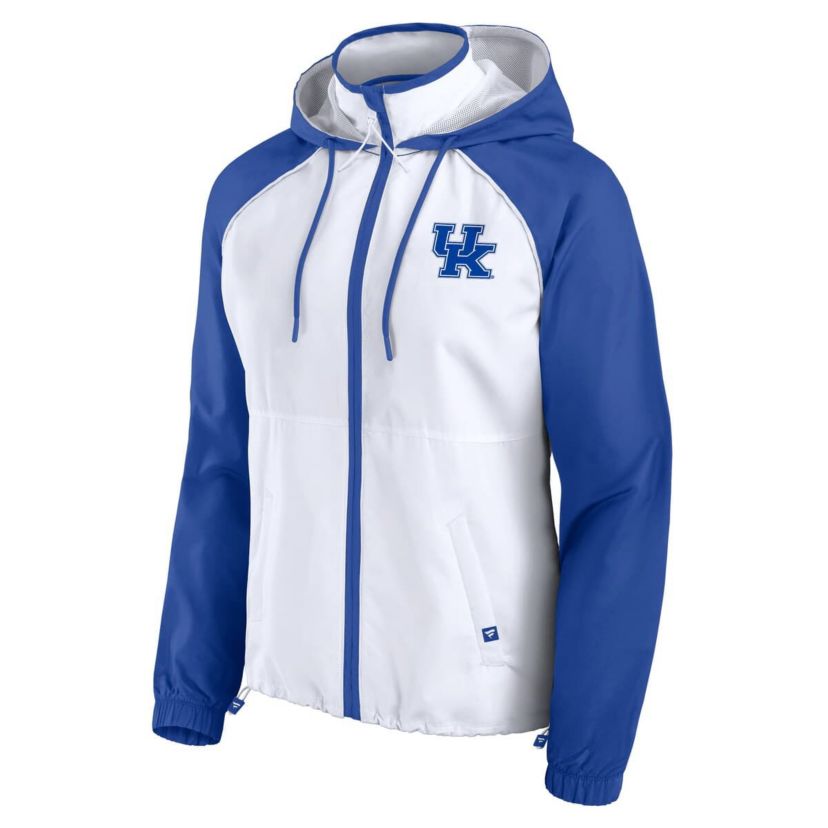 NCAA Fanatics Kentucky Wildcats Full-Zip Anorak Hoodie Jacket