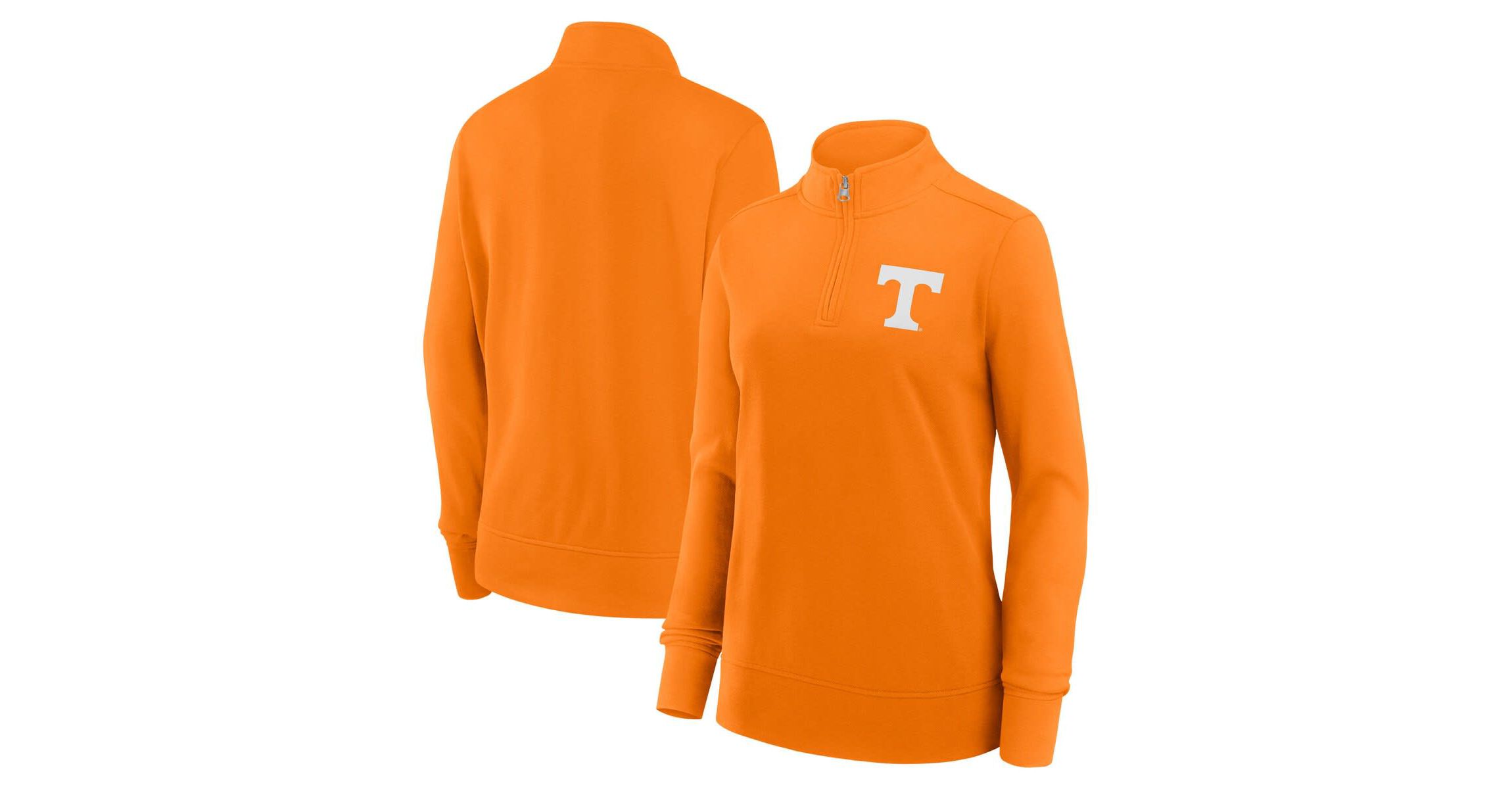 NCAA Fanatics Tennessee Tennessee Volunteers Velocity French Terry Quarter-Zip Jacket