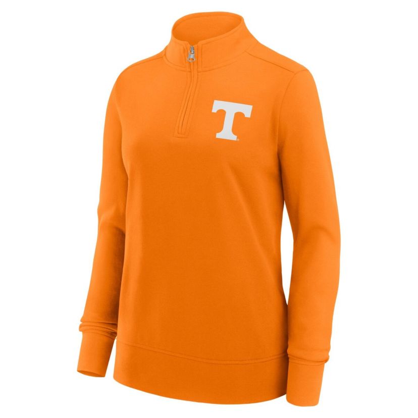 NCAA Fanatics Tennessee Tennessee Volunteers Velocity French Terry Quarter-Zip Jacket
