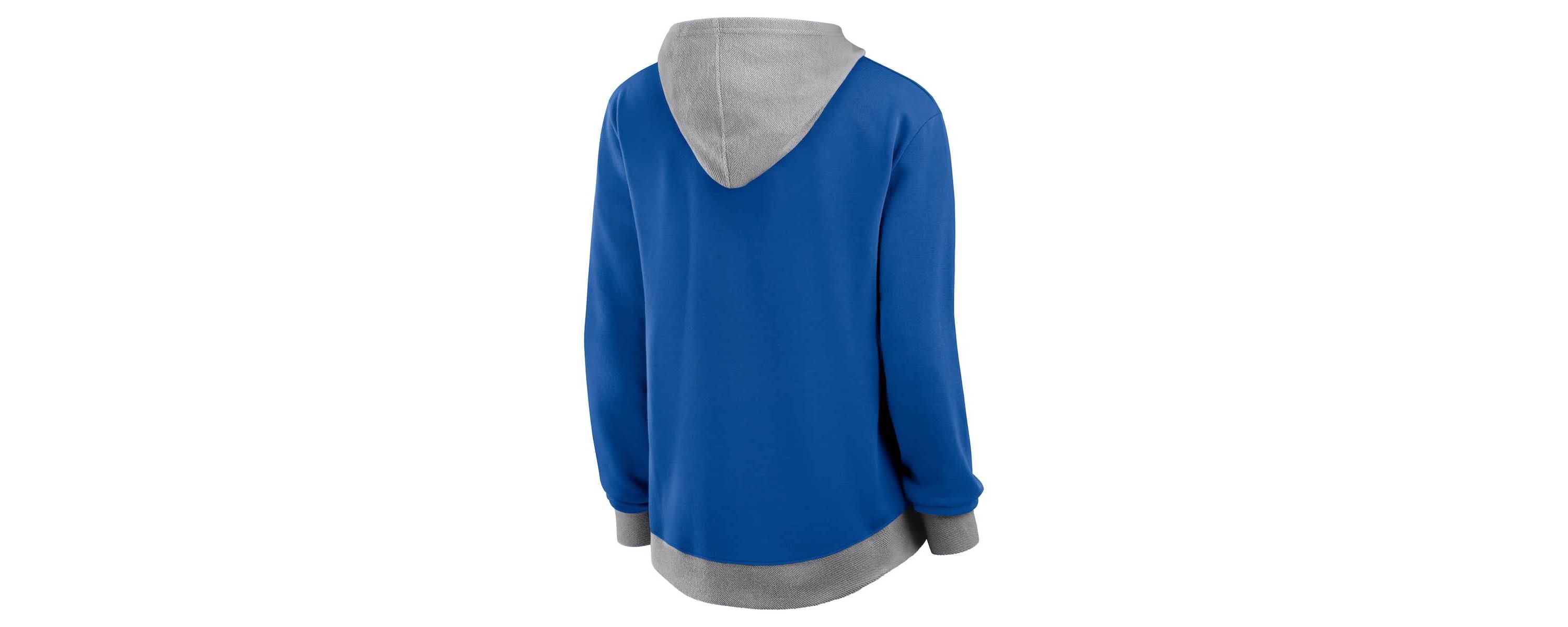 MLB Fanatics Los Angeles Dodgers Hit It French Terry Full-Zip Hoodie
