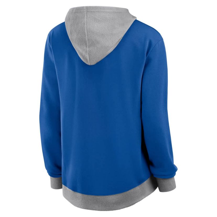 MLB Fanatics Los Angeles Dodgers Hit It French Terry Full-Zip Hoodie