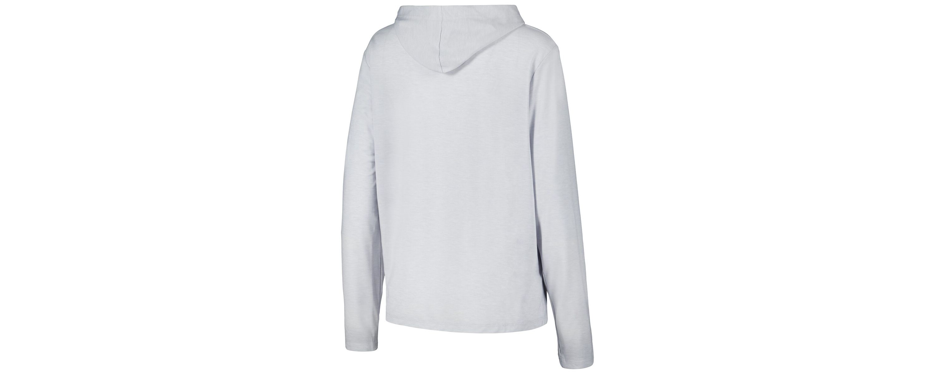 NCAA Under Armour Wisconsin Badgers Super-Soft Breezy Long Sleeve Tri-Blend Hoodie T-Shirt