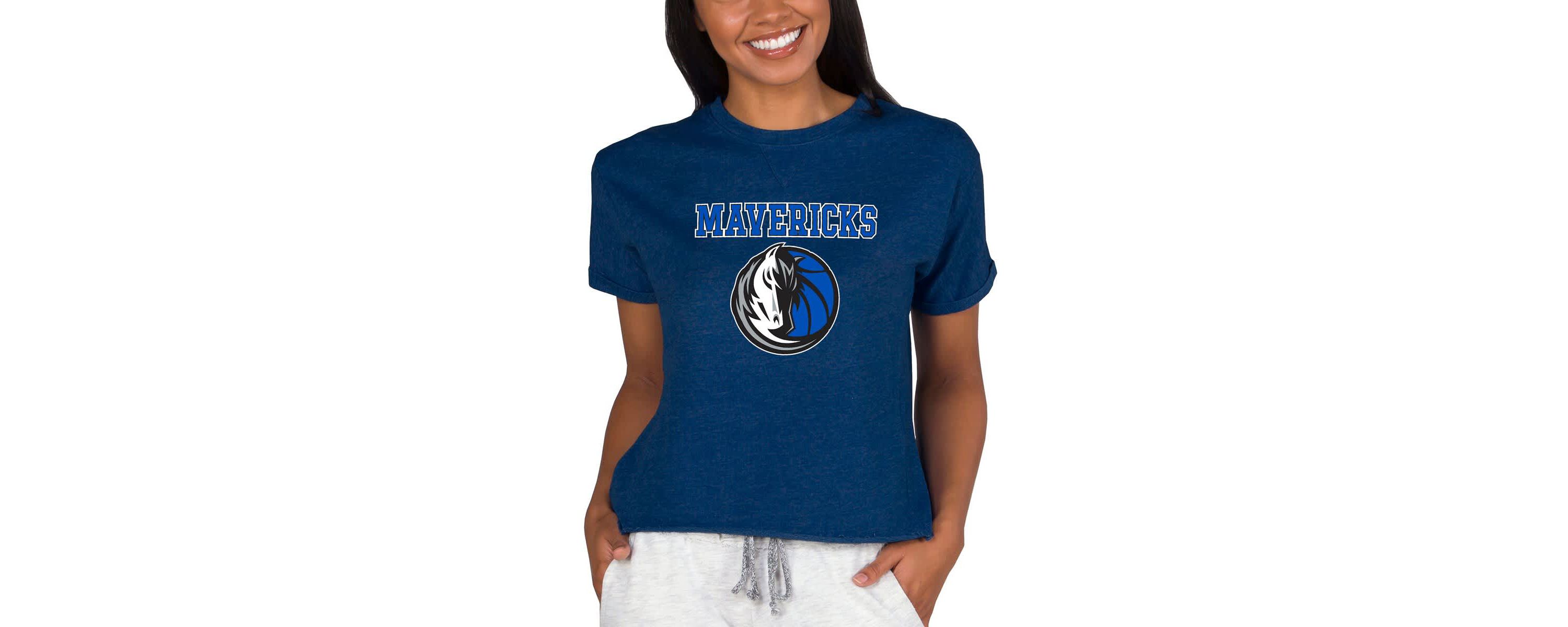 NBA Dallas Mavericks NBA Concepts Mainstream Terry SS Top