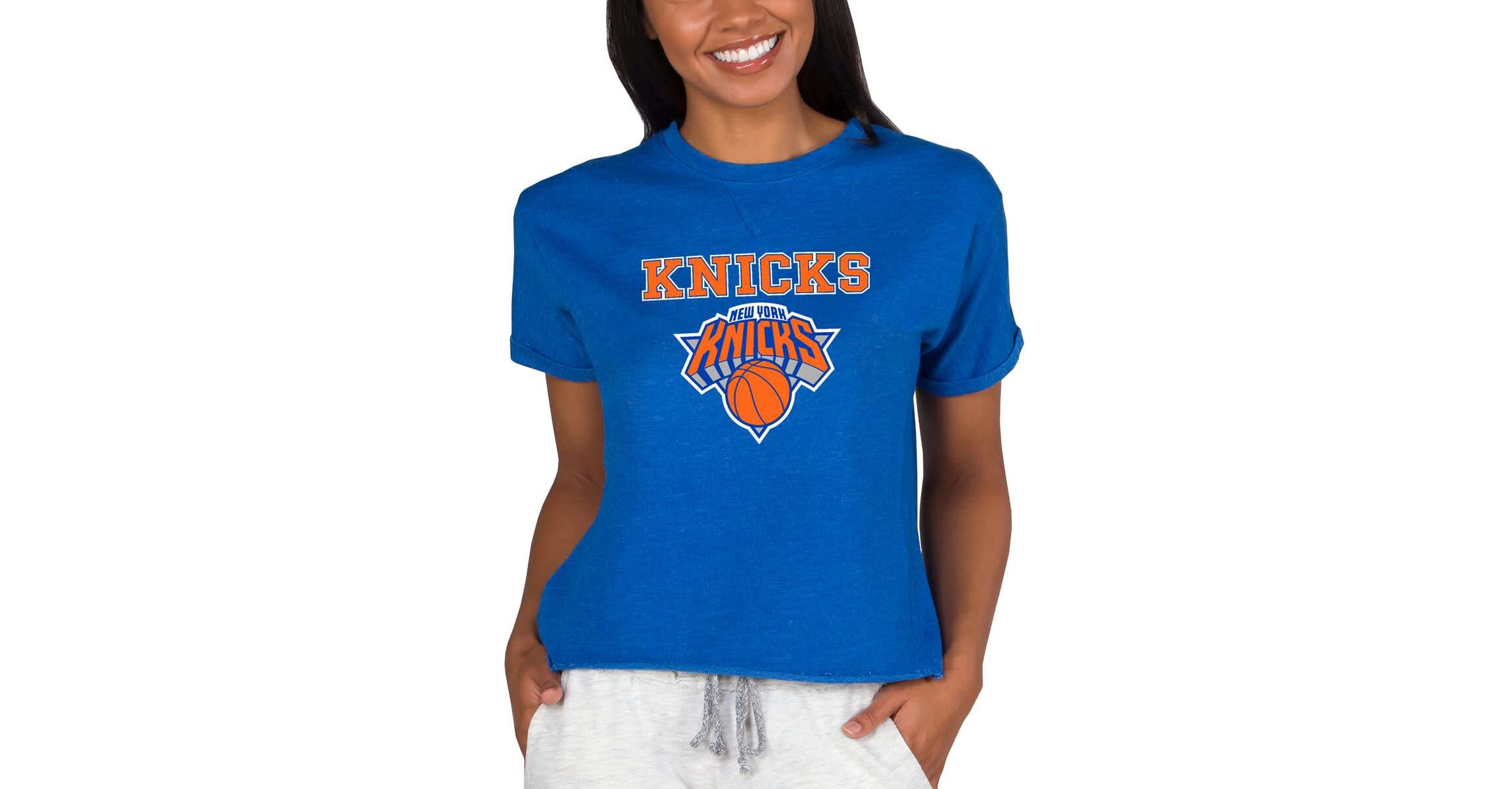 NBA New York Knicks NBA Concepts Mainstream Terry SS Top