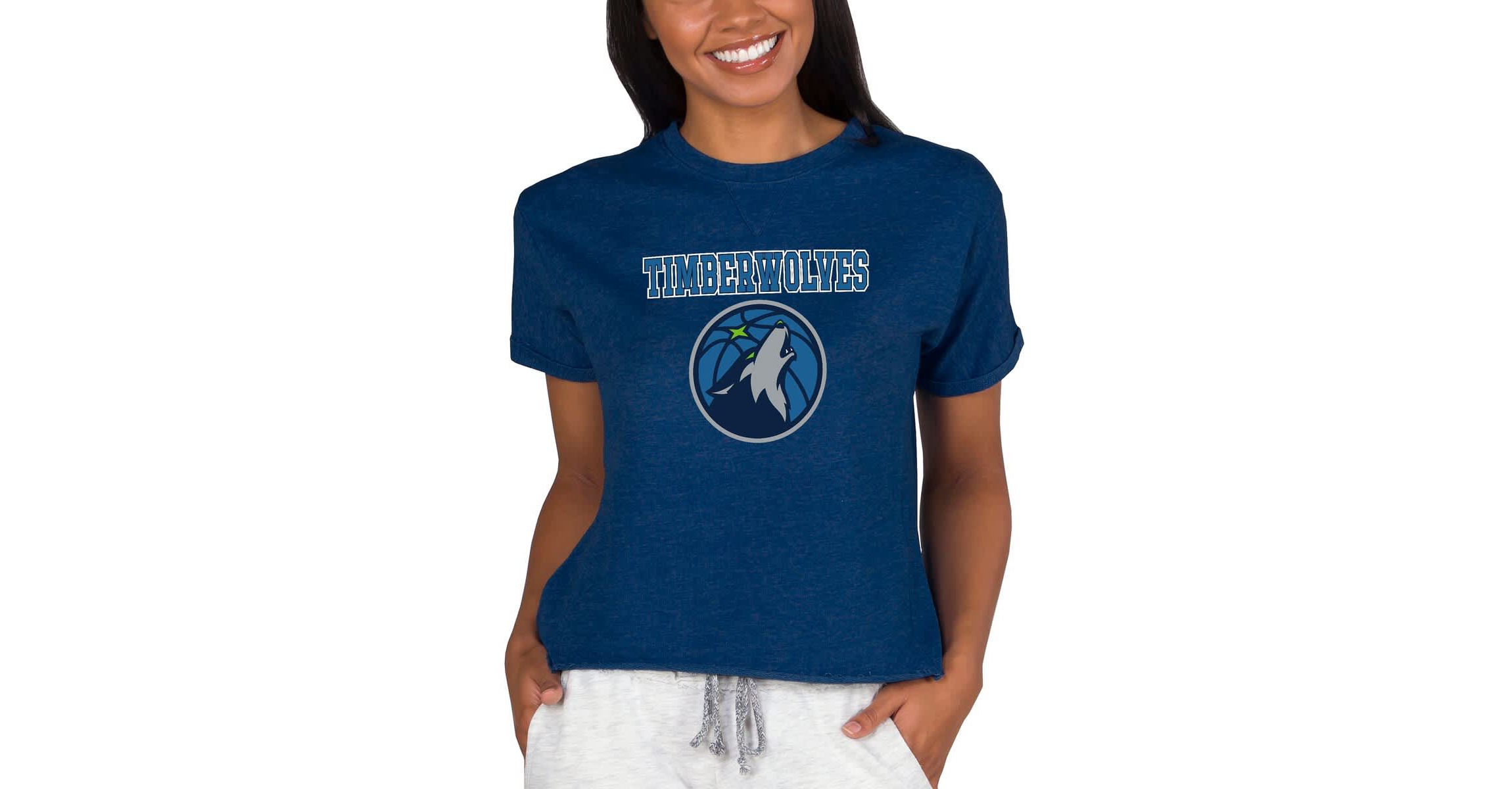 NBA Minnesota Timberwolves NBA Concepts Mainstream Terry SS Top