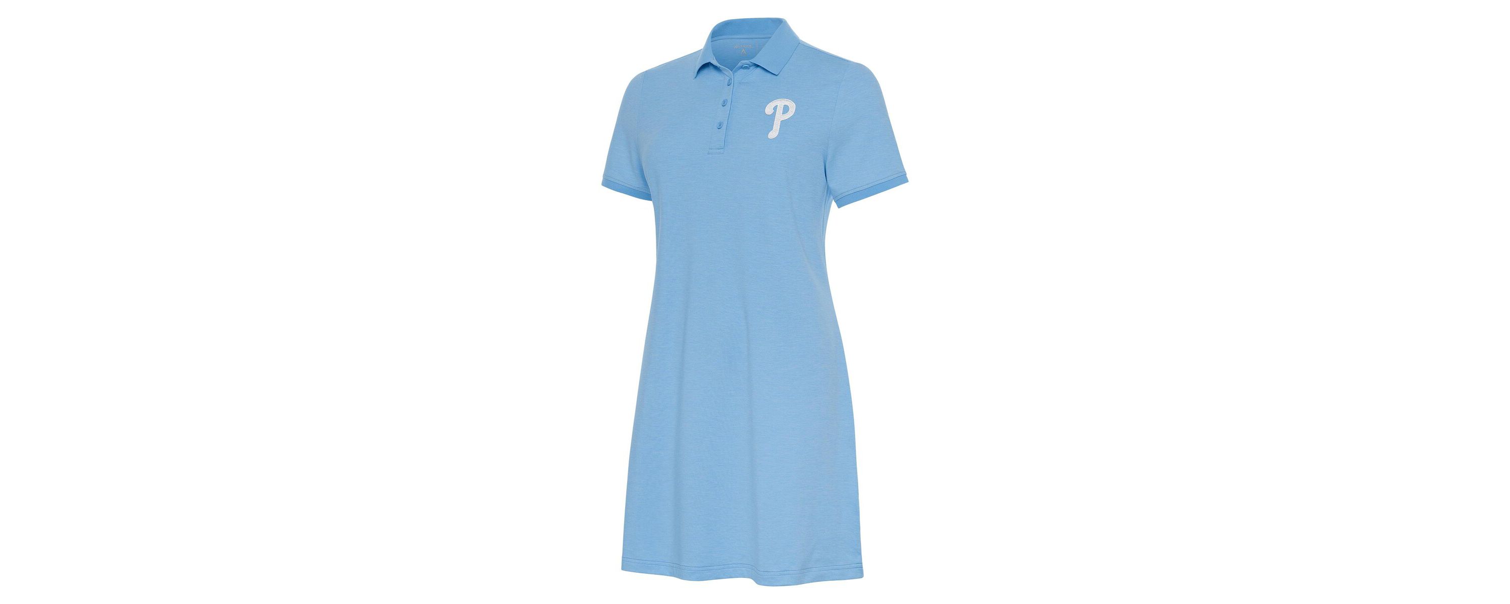 MLB Light Philadelphia Phillies Play Through Polo Dress
