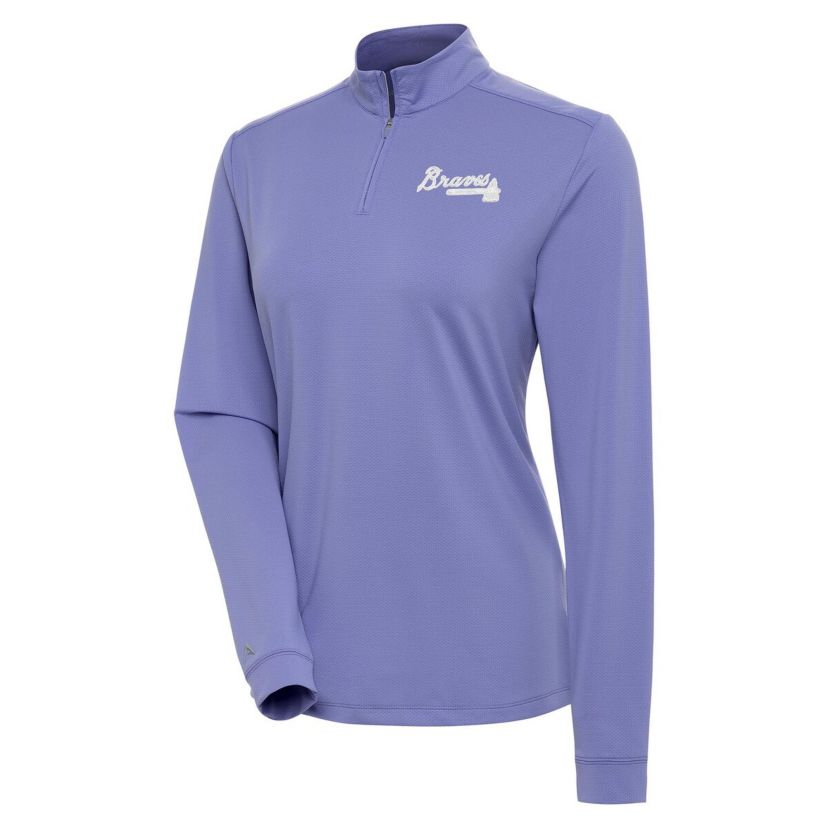 MLB Atlanta Braves Finish Quarter-Zip Pullover Top