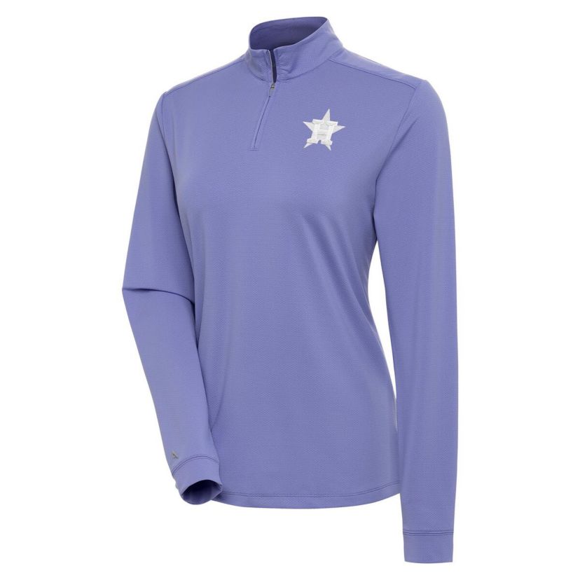 MLB Houston Astros Finish Quarter-Zip Pullover Top