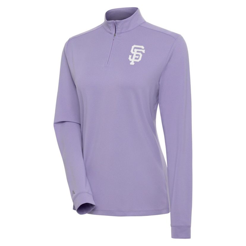 MLB San Francisco Giants Finish Quarter-Zip Pullover Top