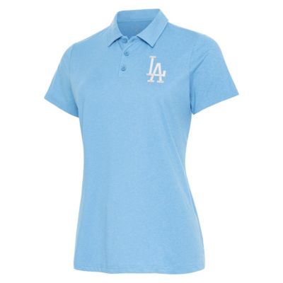 Antigua Women's MLB Light Los Angeles Dodgers Matter Polo