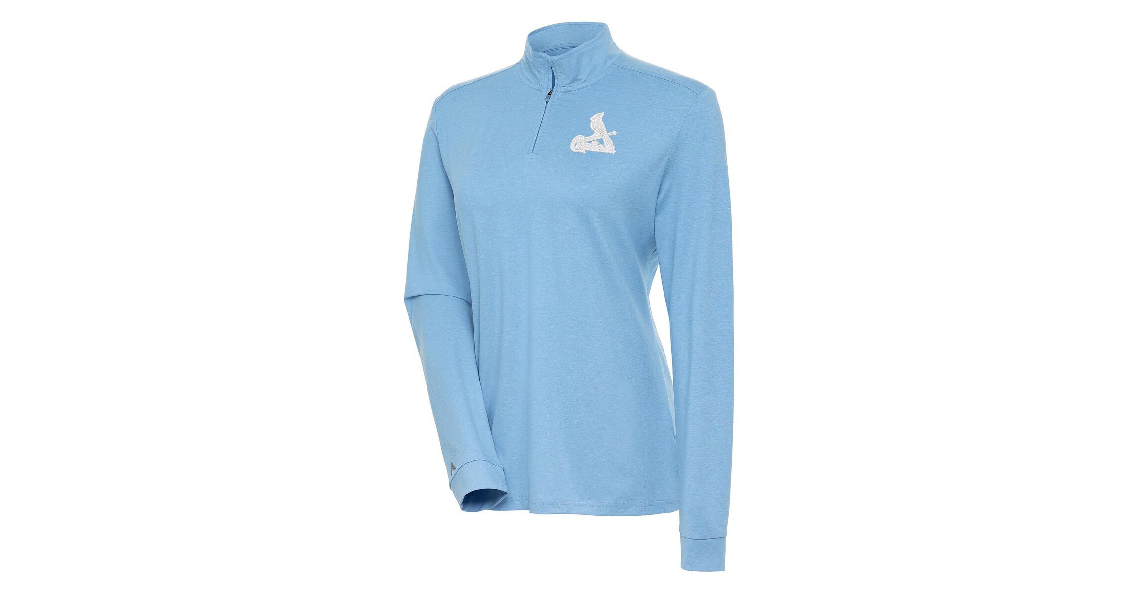 MLB Light St. Louis Cardinals Mentor Quarter-Zip Pullover Top