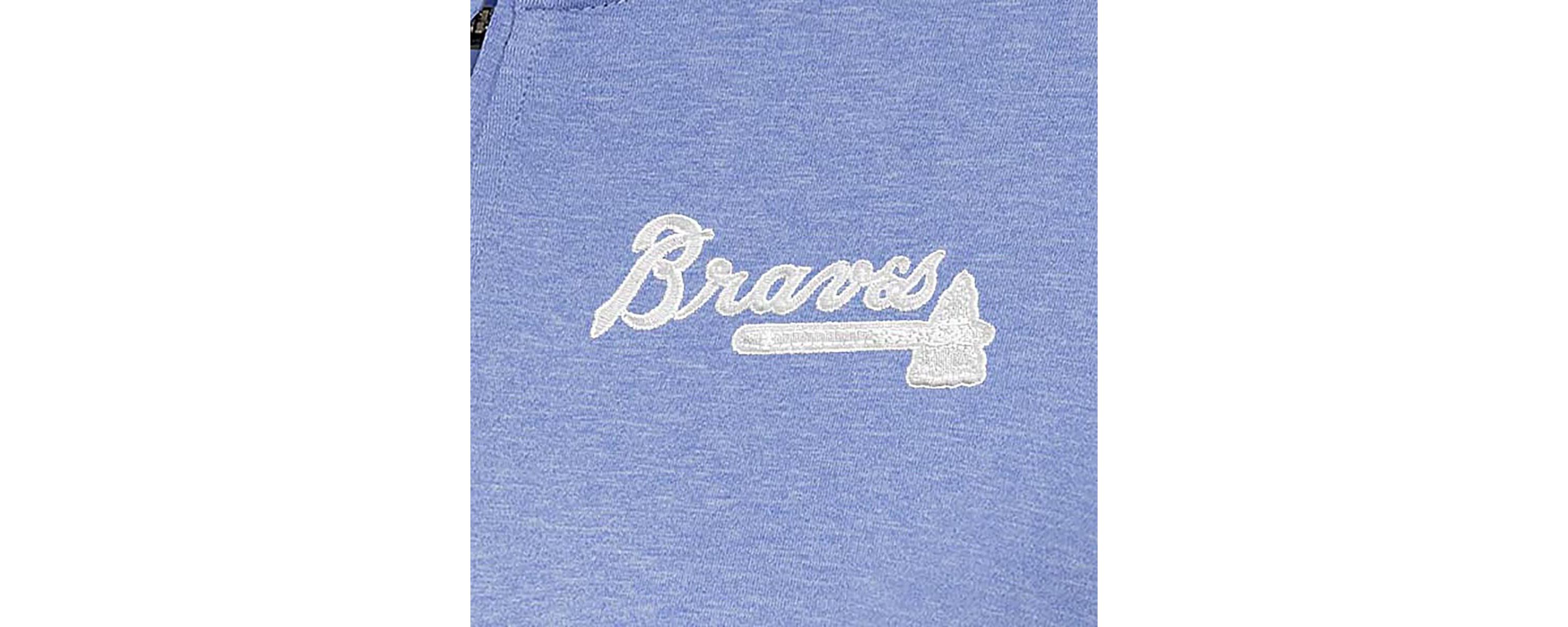 MLB Atlanta Braves Mentor Quarter-Zip Pullover Top