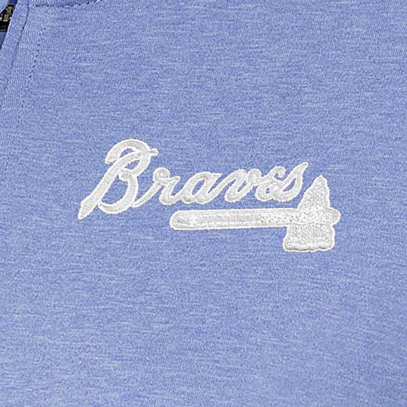 MLB Atlanta Braves Mentor Quarter-Zip Pullover Top