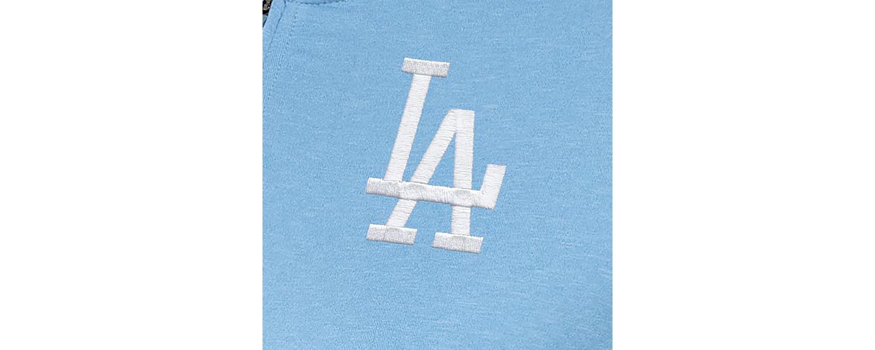 MLB Light Los Angeles Dodgers Mentor Quarter-Zip Pullover Top