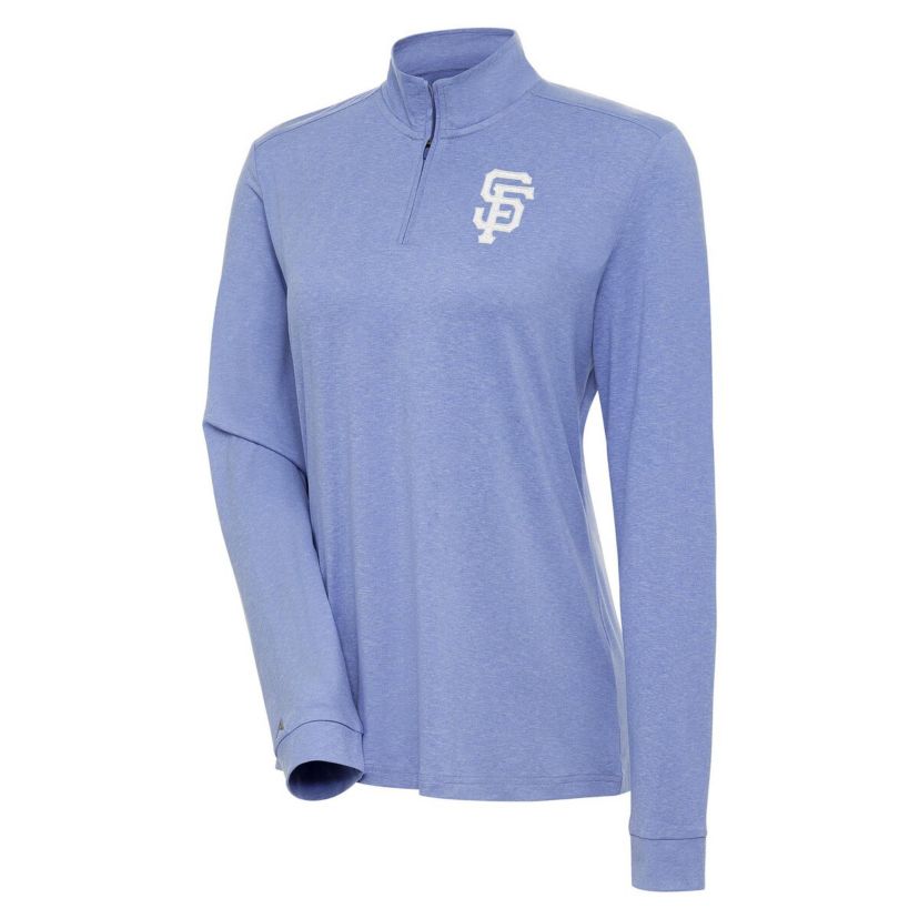 MLB San Francisco Giants Mentor Quarter-Zip Pullover Top