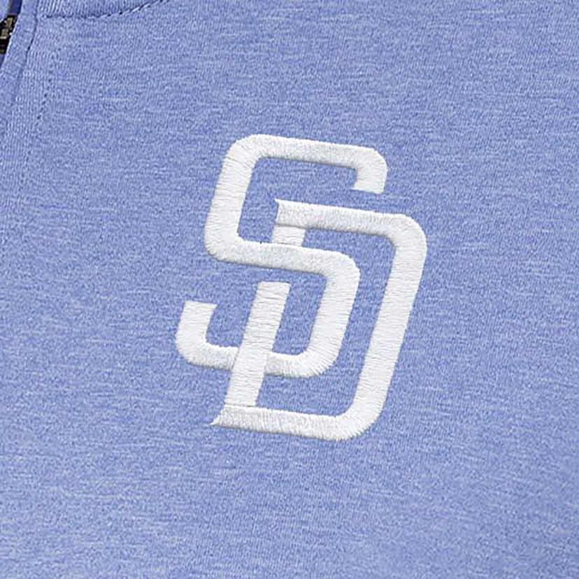 MLB San Diego Padres Mentor Quarter-Zip Pullover Top