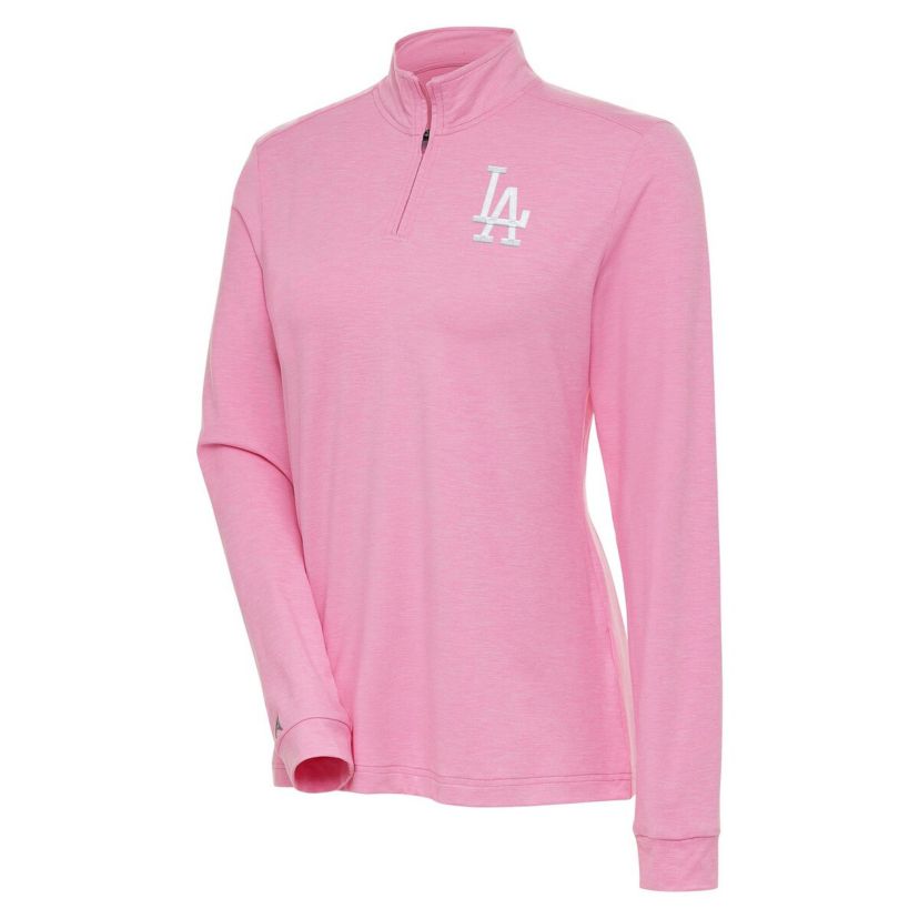 MLB Los Angeles Dodgers Mentor Quarter-Zip Pullover Top