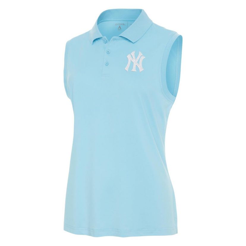 MLB Powder New York Yankees Recap Sleeveless Polo