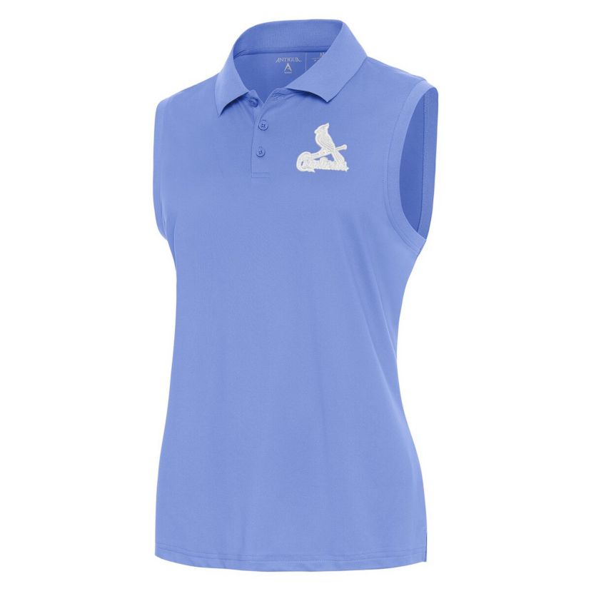 MLB St. Louis Cardinals Recap Sleeveless Polo