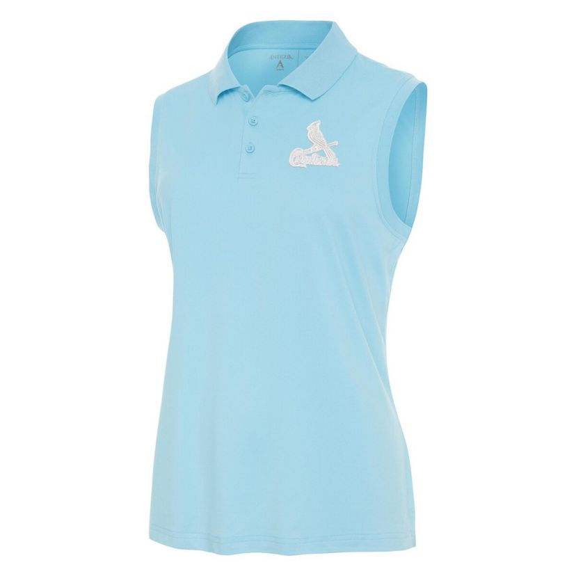 MLB Powder St. Louis Cardinals Recap Sleeveless Polo