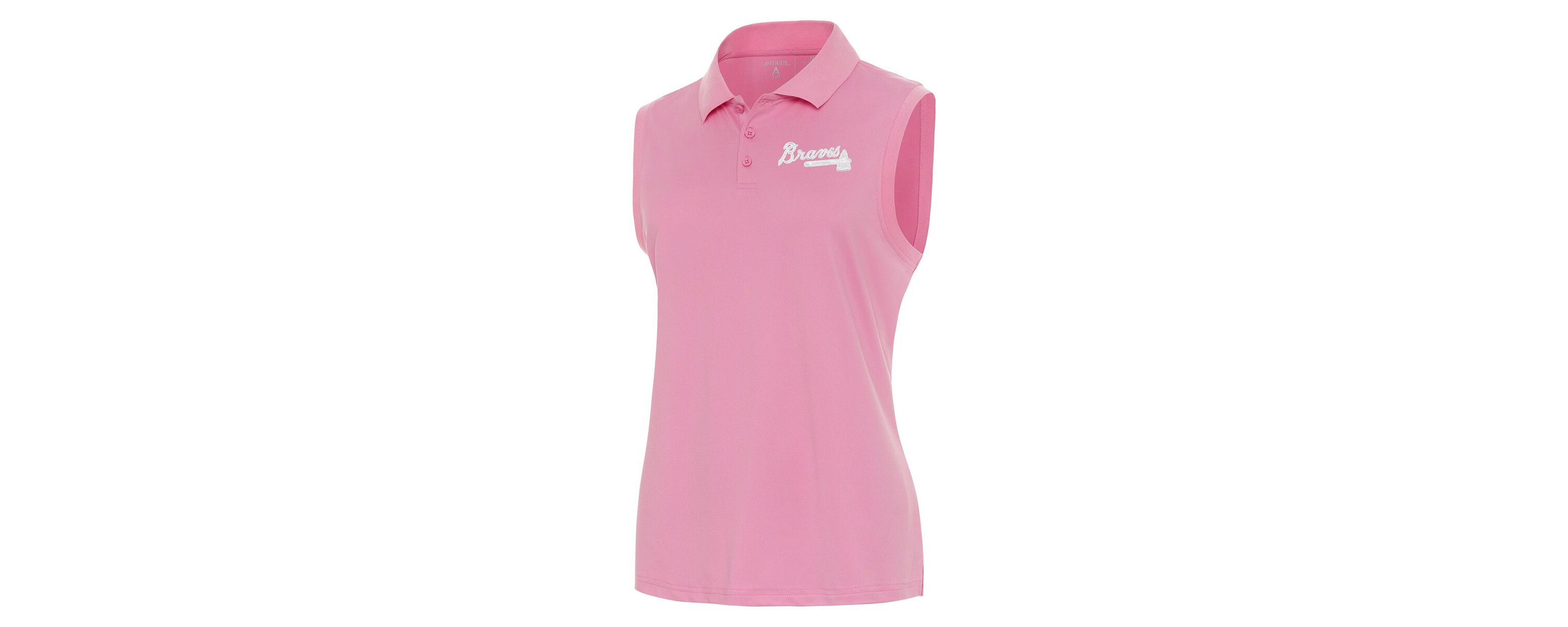 MLB Atlanta Braves Recap Sleeveless Polo