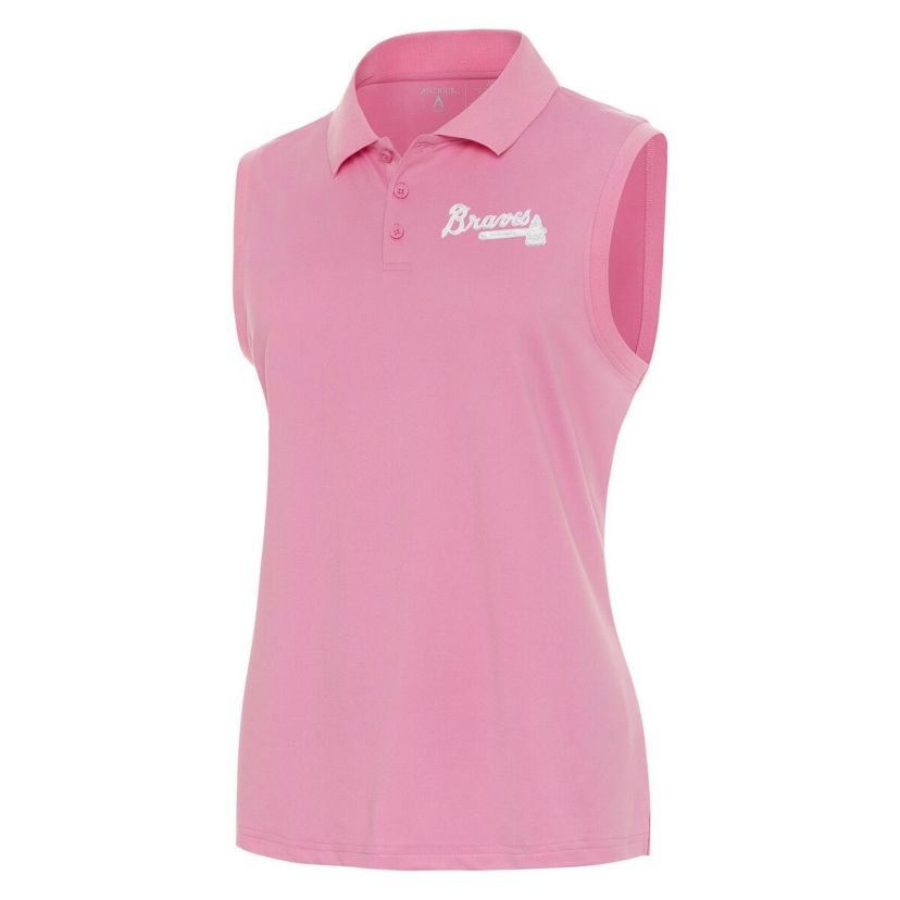 MLB Atlanta Braves Recap Sleeveless Polo