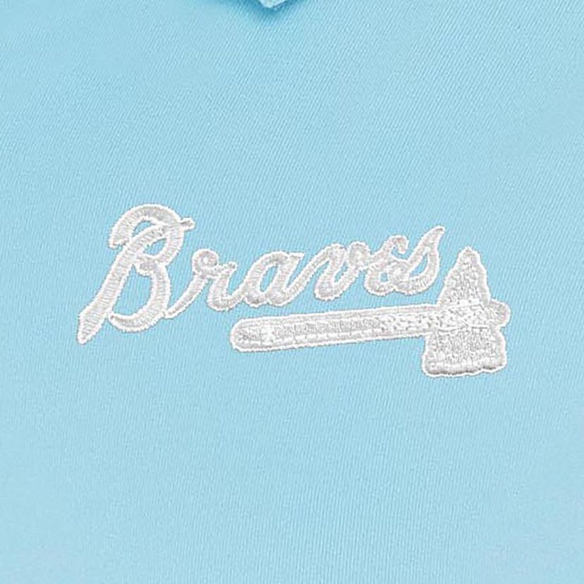 MLB Powder Atlanta Braves Recap Sleeveless Polo