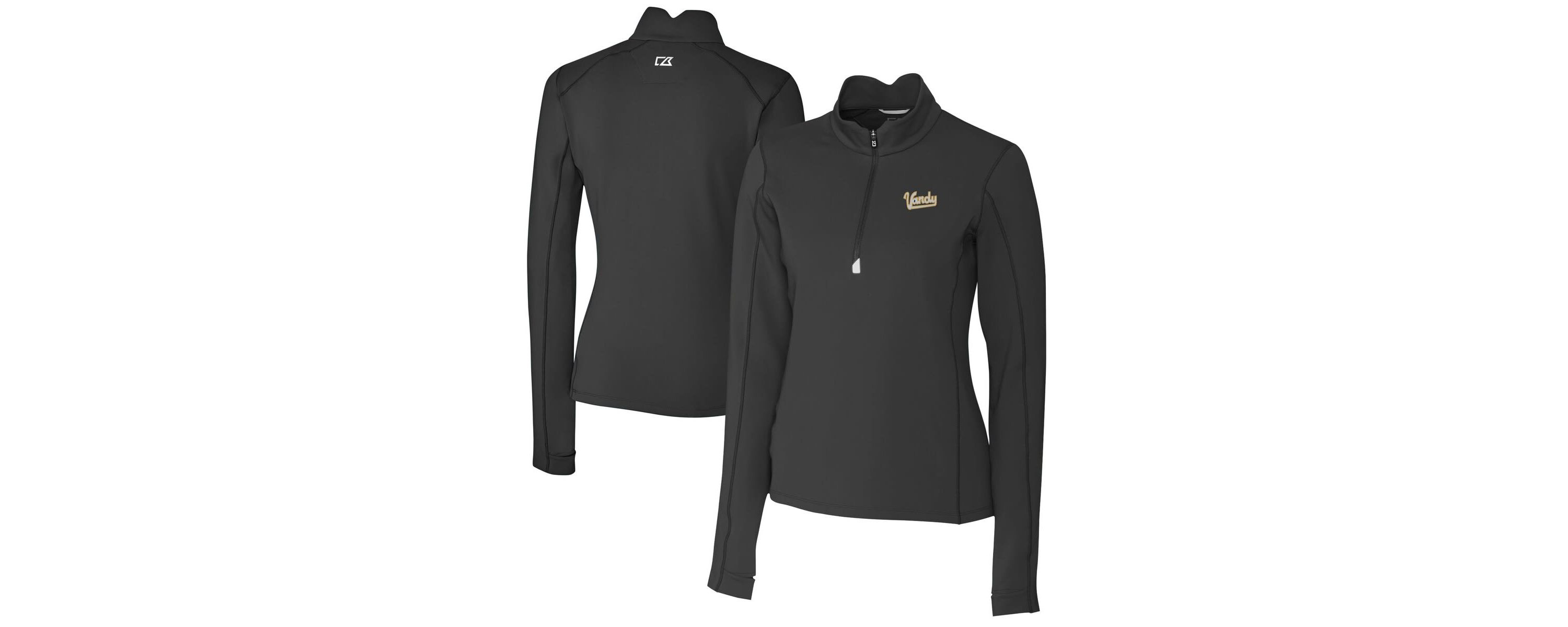 NCAA Vanderbilt Commodores Vault DryTec Traverse Stretch Quarter-Zip Top
