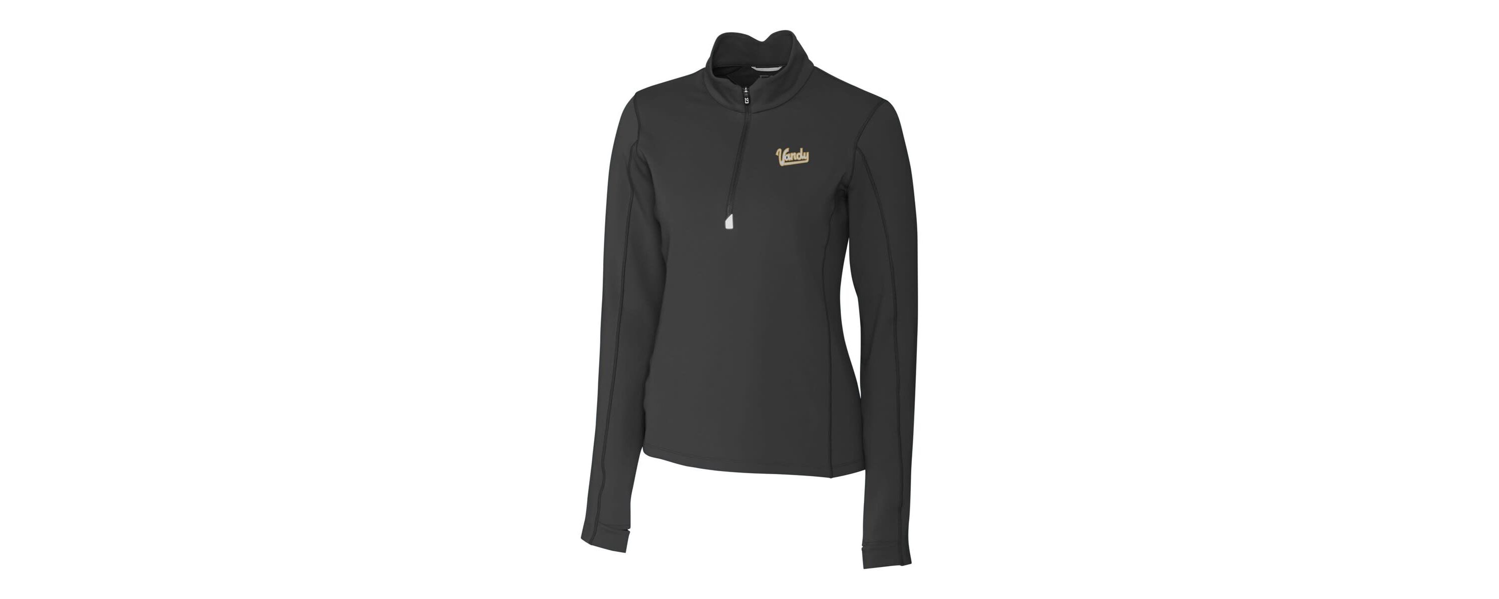 NCAA Vanderbilt Commodores Vault DryTec Traverse Stretch Quarter-Zip Top