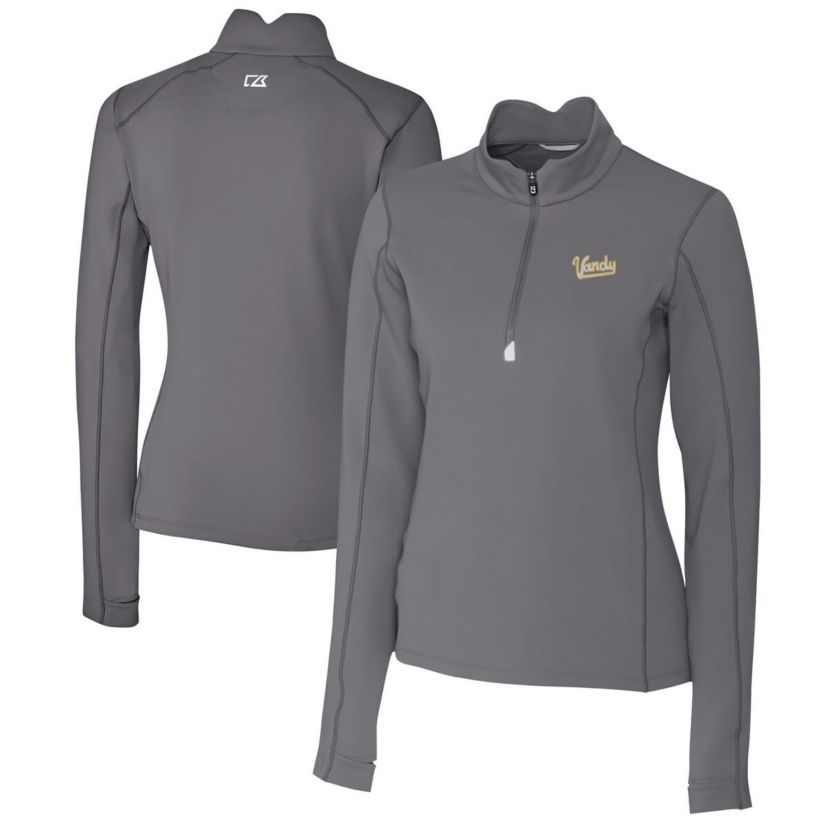 NCAA Vanderbilt Commodores Vault DryTec Traverse Stretch Quarter-Zip Top