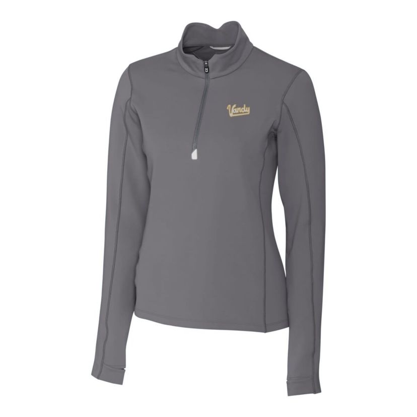NCAA Vanderbilt Commodores Vault DryTec Traverse Stretch Quarter-Zip Top