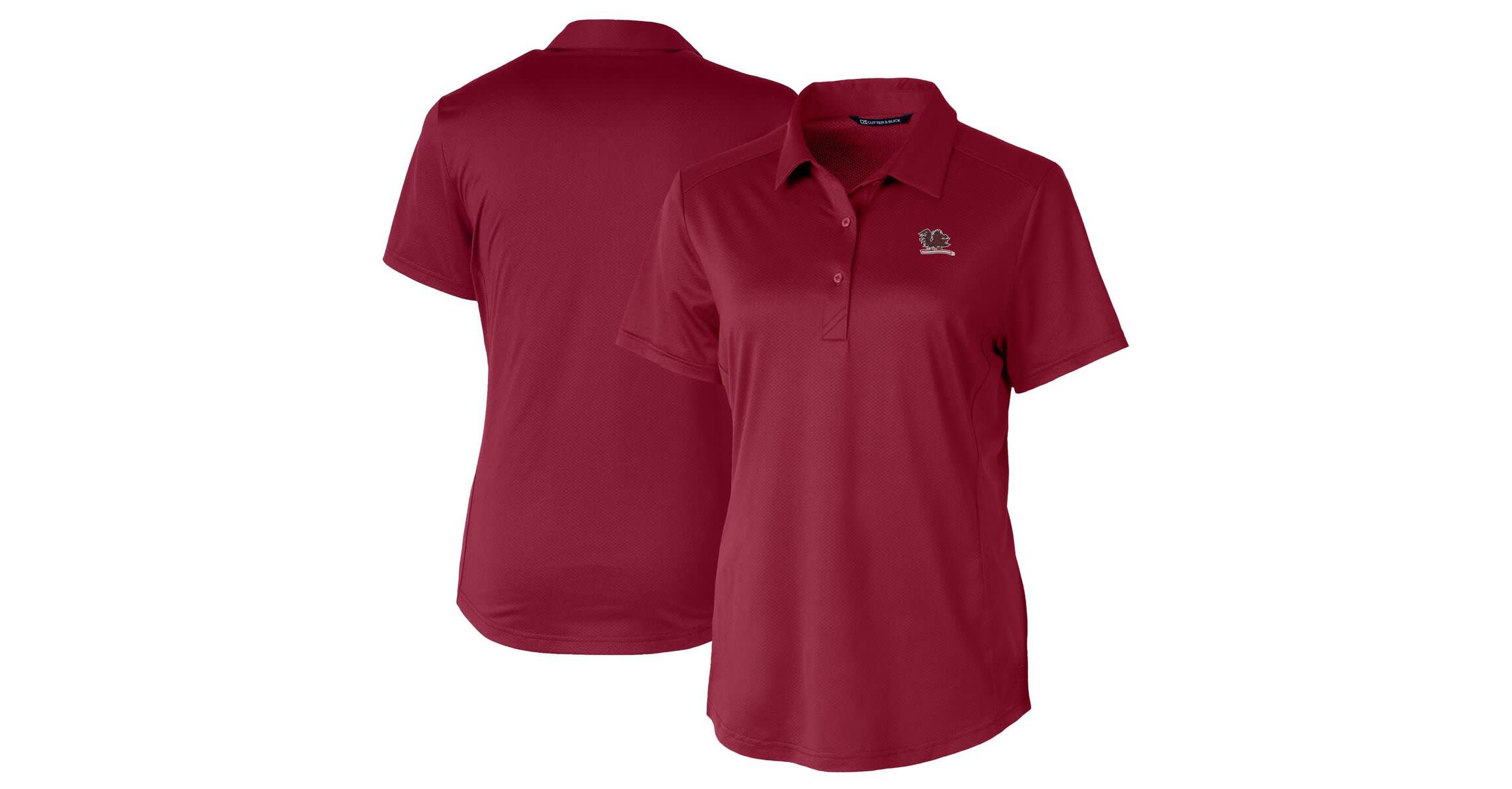 NCAA South Carolina Gamecocks Vault DryTec Prospect Textured Stretch Polo
