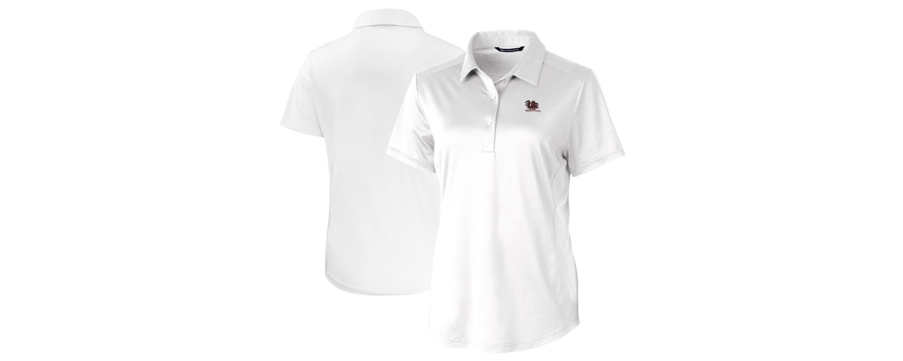 NCAA South Carolina Gamecocks Vault DryTec Prospect Textured Stretch Polo