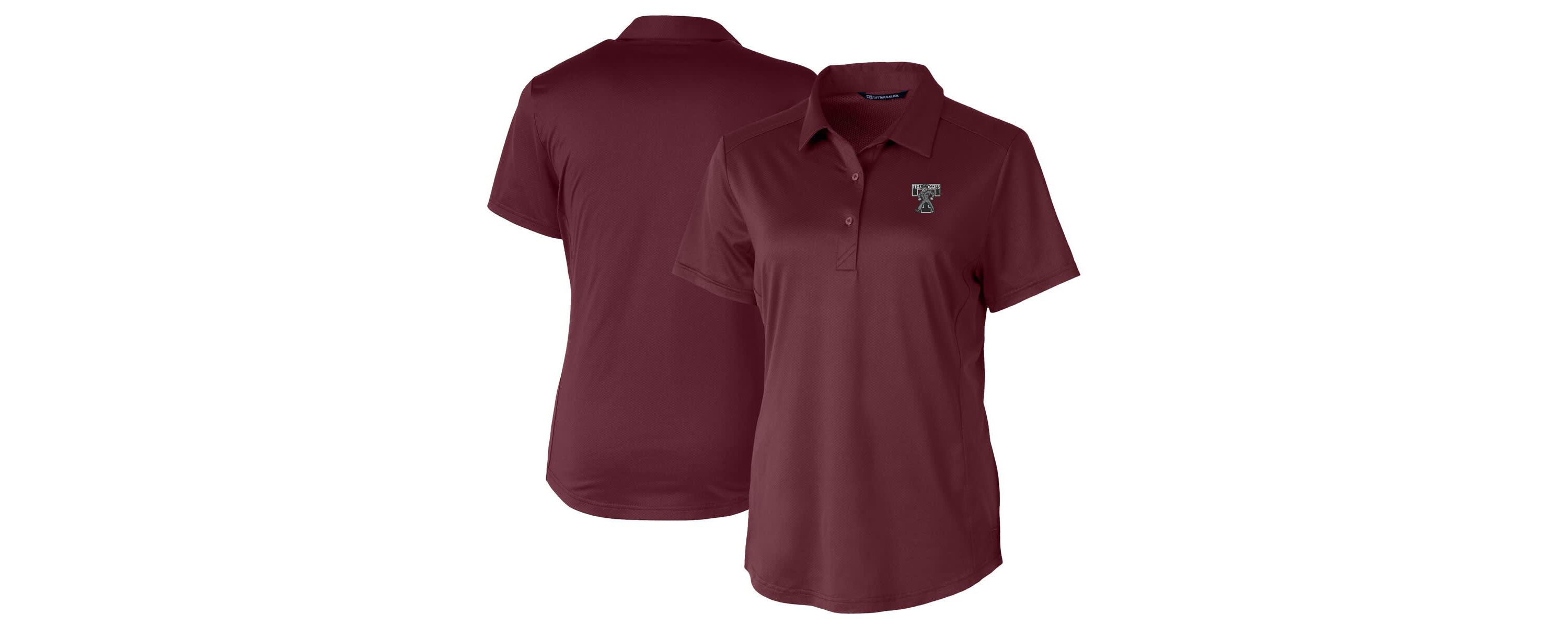 NCAA Texas A&M Aggies Vault DryTec Prospect Textured Stretch Polo