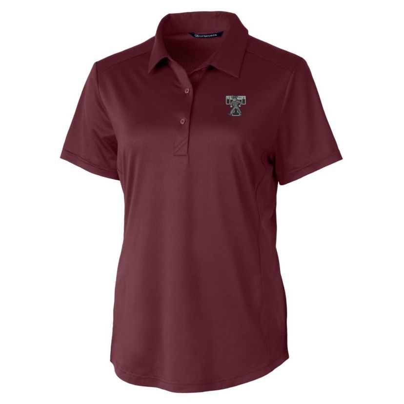 NCAA Texas A&M Aggies Vault DryTec Prospect Textured Stretch Polo
