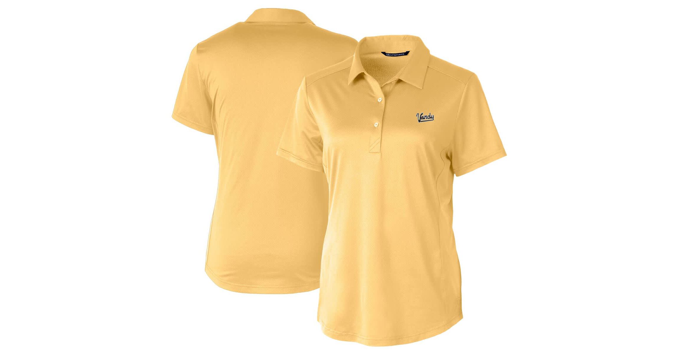 NCAA Vanderbilt Commodores Vault DryTec Prospect Textured Stretch Polo