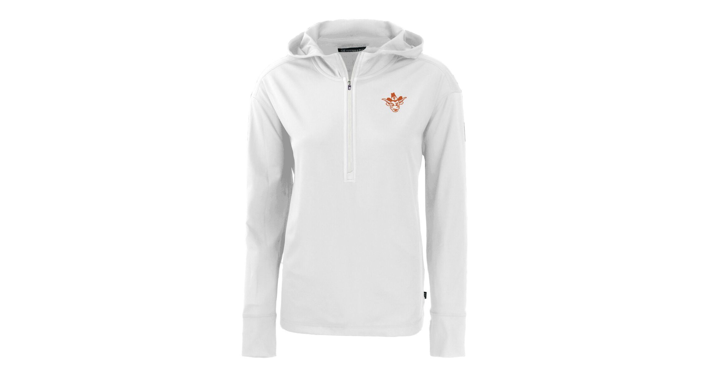 NCAA Texas Longhorns Vault Daybreak Eco Recycled Half-Zip Hoodie