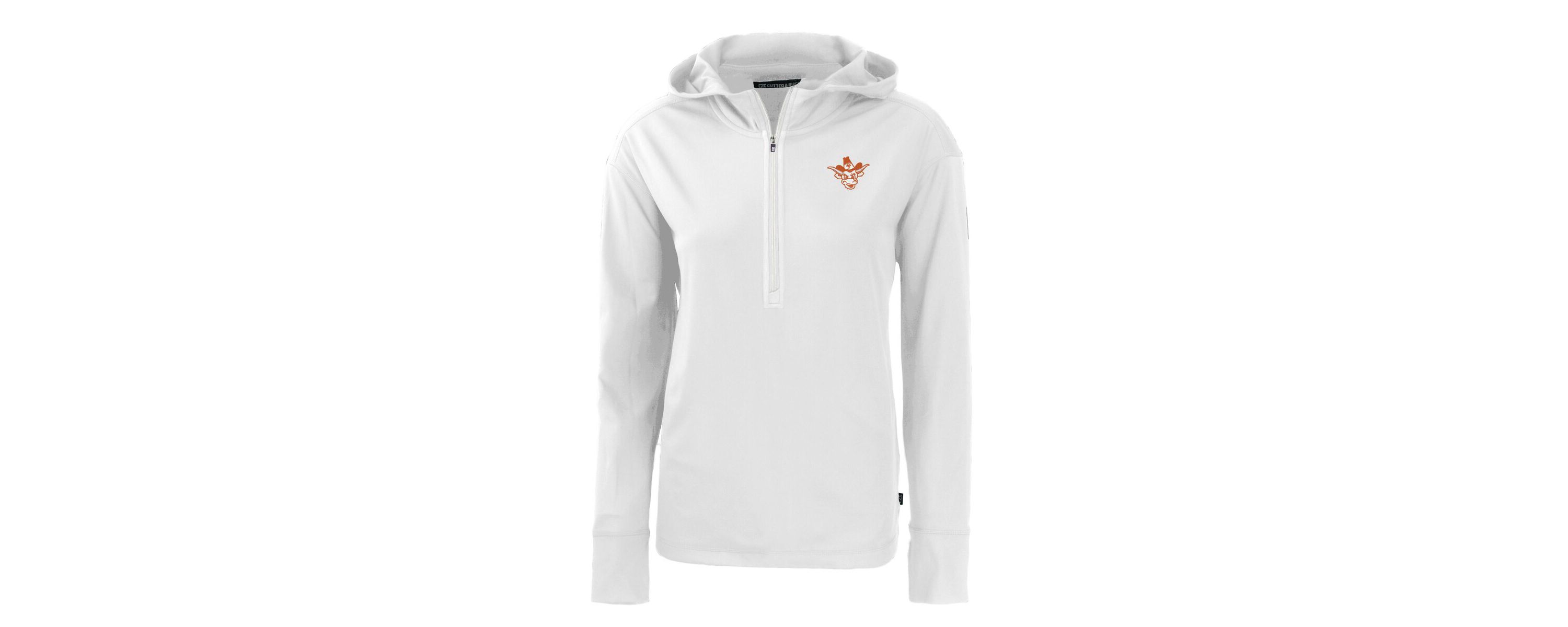 NCAA Texas Longhorns Vault Daybreak Eco Recycled Half-Zip Hoodie