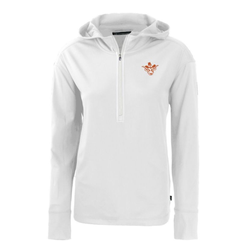 NCAA Texas Longhorns Vault Daybreak Eco Recycled Half-Zip Hoodie