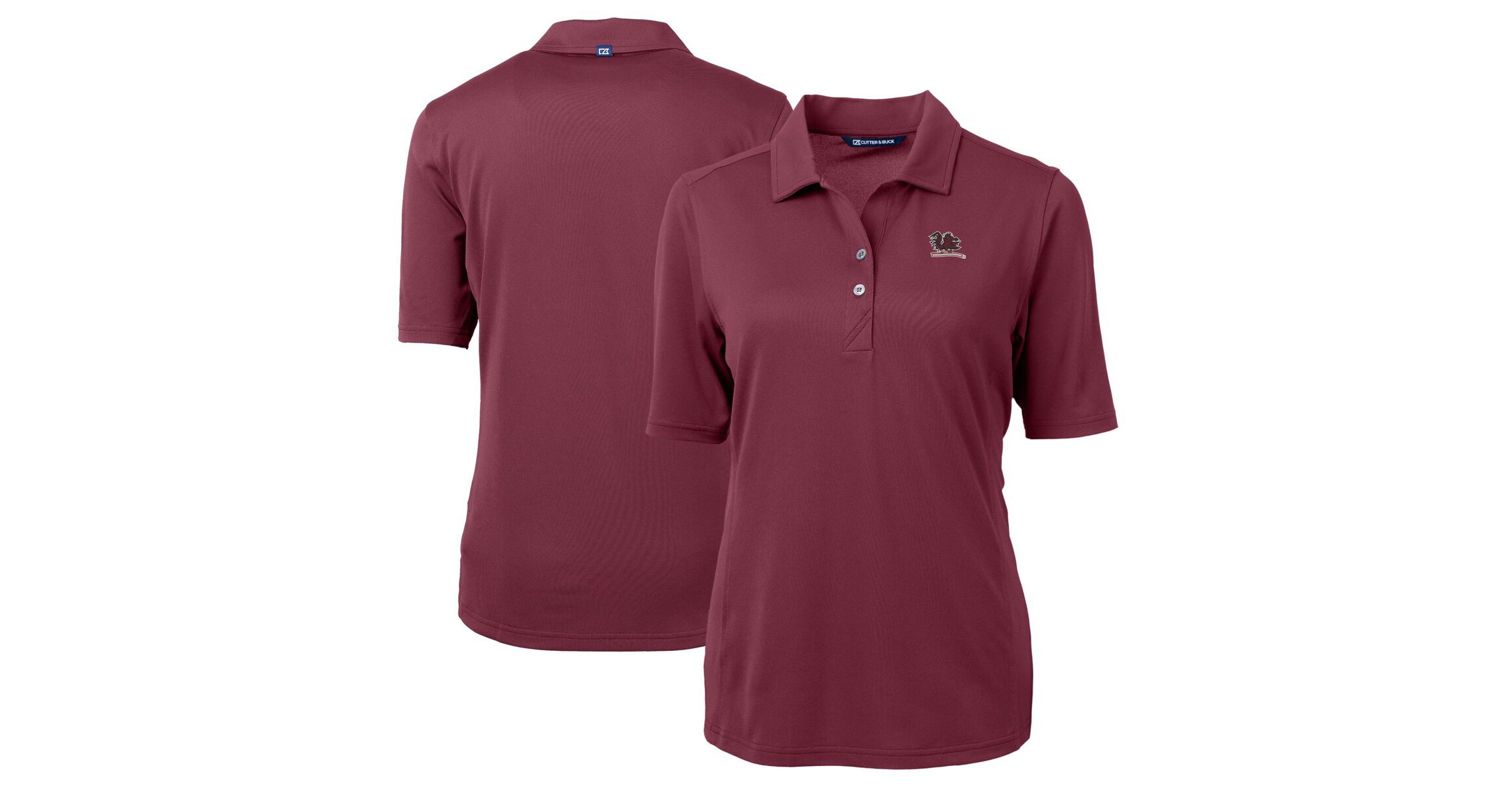 NCAA South Carolina Gamecocks Vault DryTec Virtue Eco Pique Recycled Polo