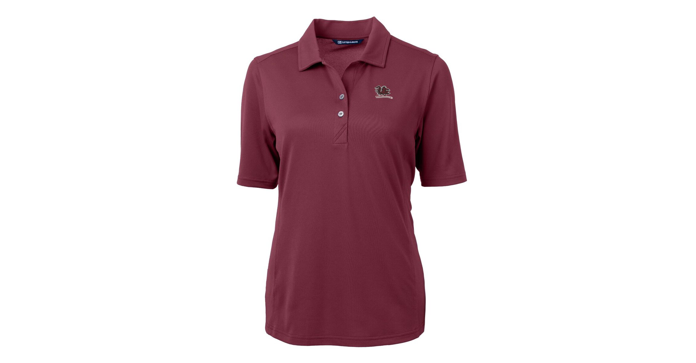 NCAA South Carolina Gamecocks Vault DryTec Virtue Eco Pique Recycled Polo