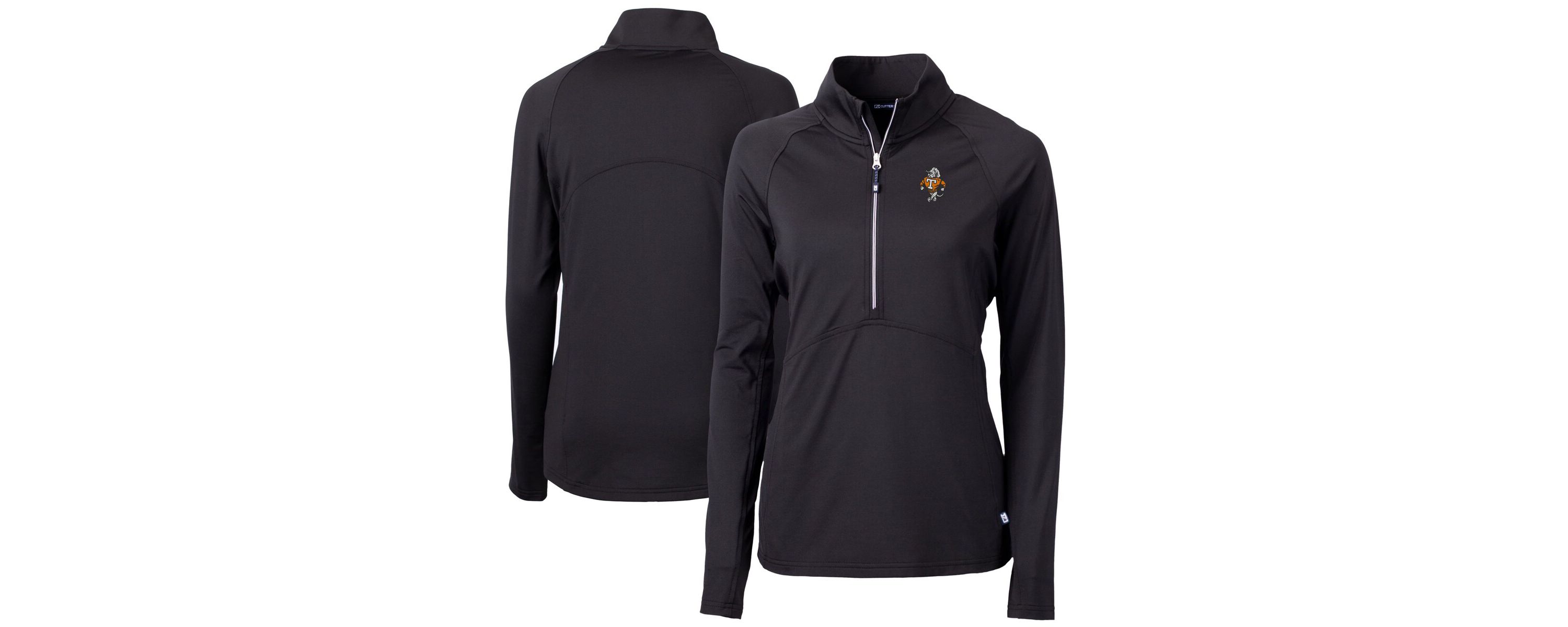 NCAA Tennessee Volunteers Vault DryTec Adapt Eco Knit Stretch Recycled Raglan Half-Zip Top