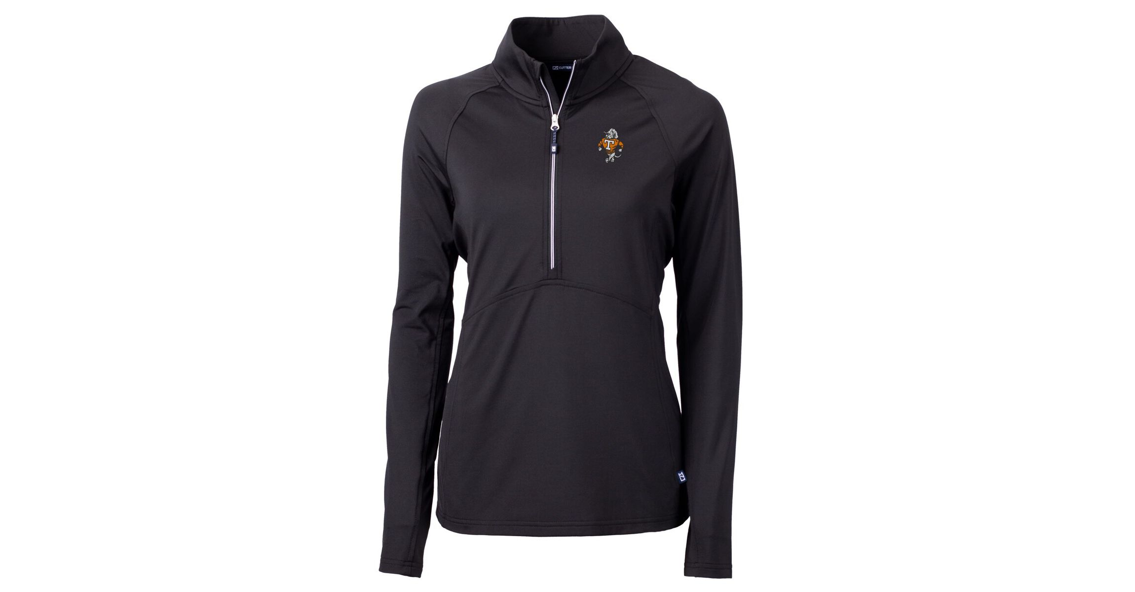 NCAA Tennessee Volunteers Vault DryTec Adapt Eco Knit Stretch Recycled Raglan Half-Zip Top