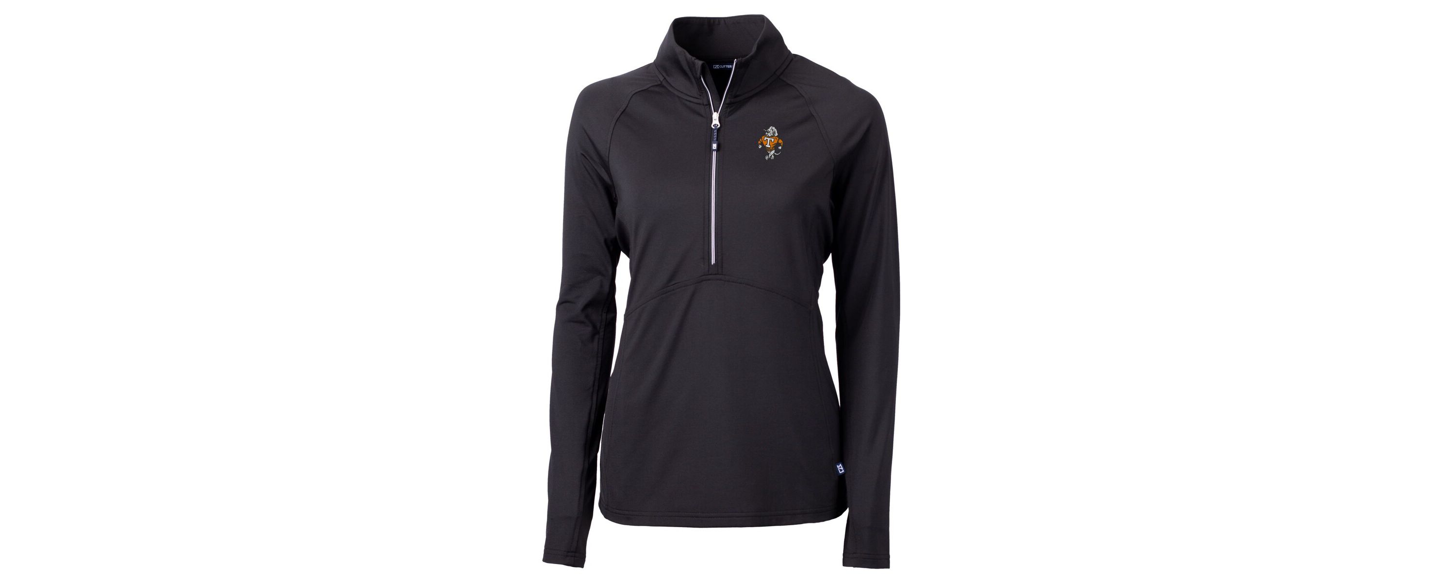 NCAA Tennessee Volunteers Vault DryTec Adapt Eco Knit Stretch Recycled Raglan Half-Zip Top