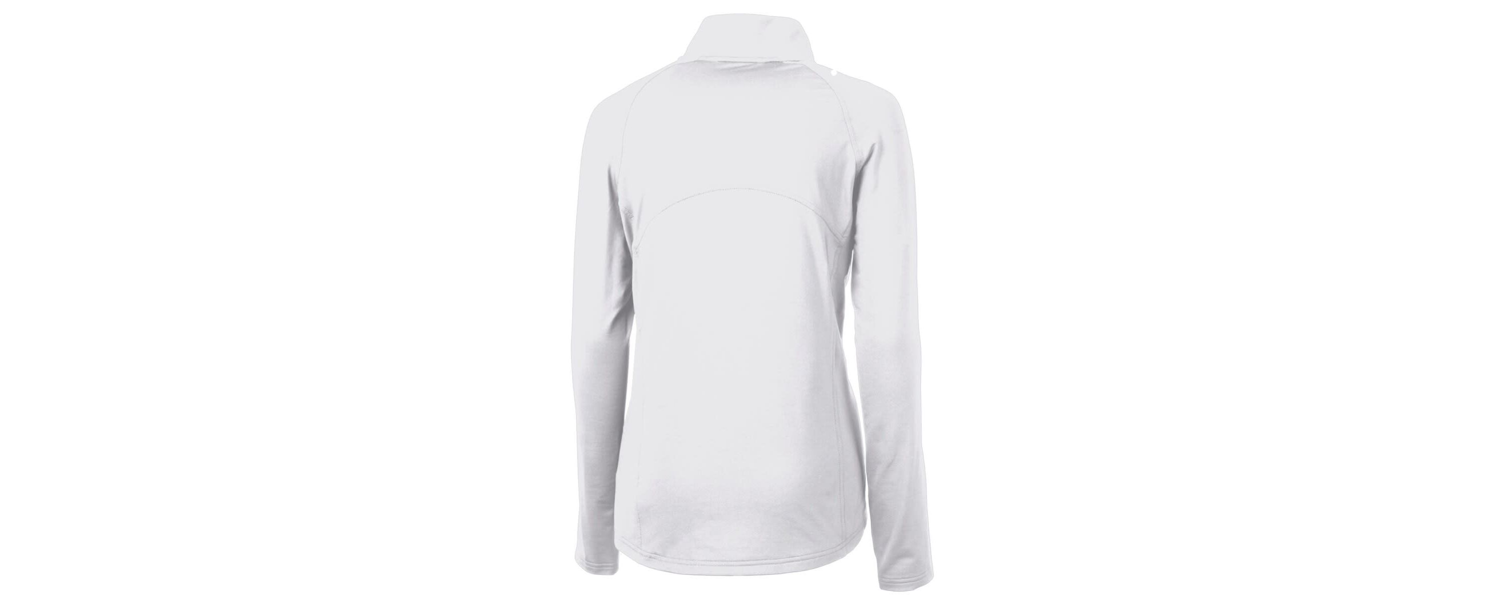 NCAA Texas Longhorns Vault DryTec Adapt Eco Knit Stretch Recycled Raglan Half-Zip Top