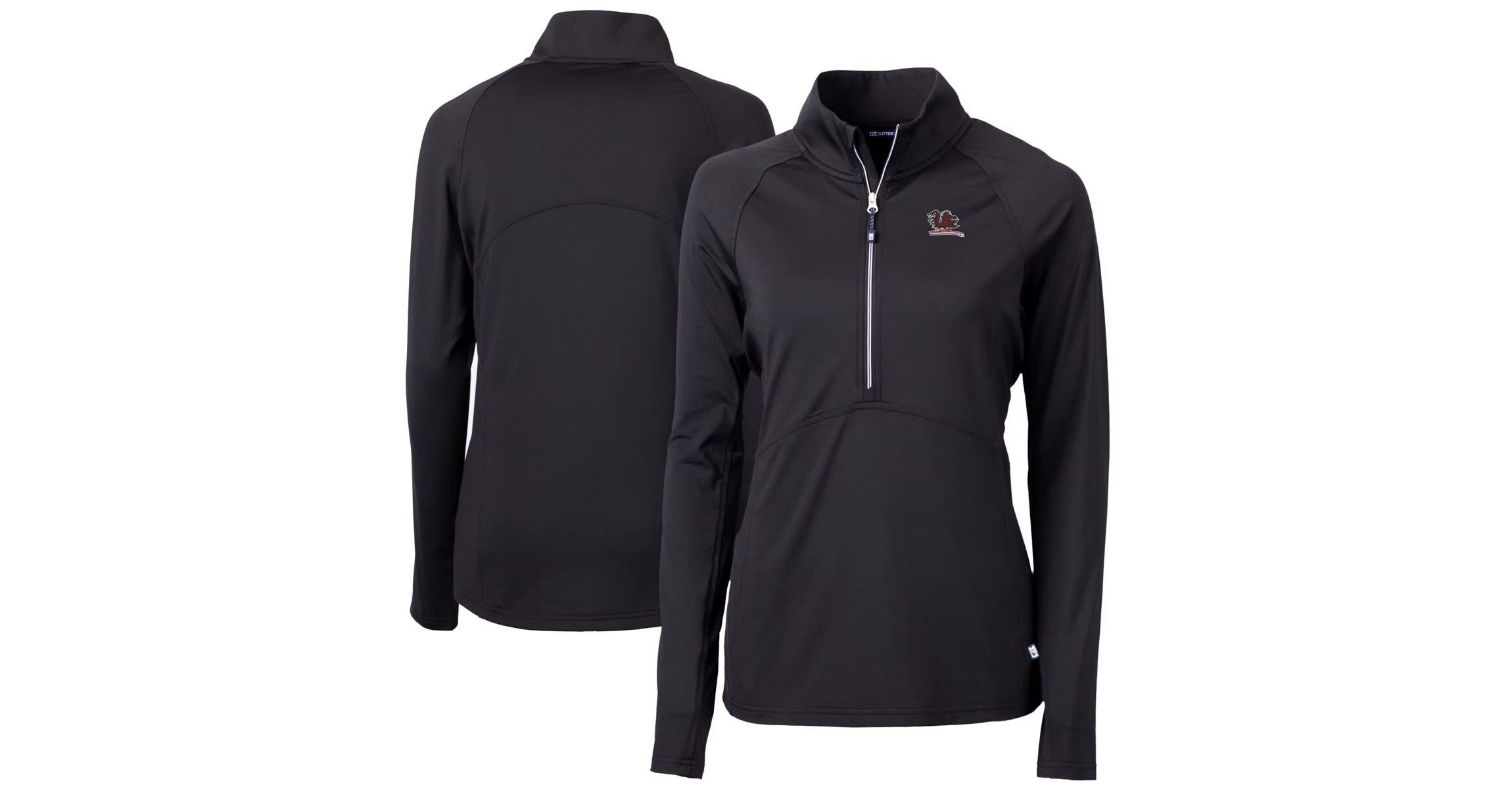 NCAA South Carolina Gamecocks Vault DryTec Adapt Eco Knit Stretch Recycled Raglan Half-Zip Top