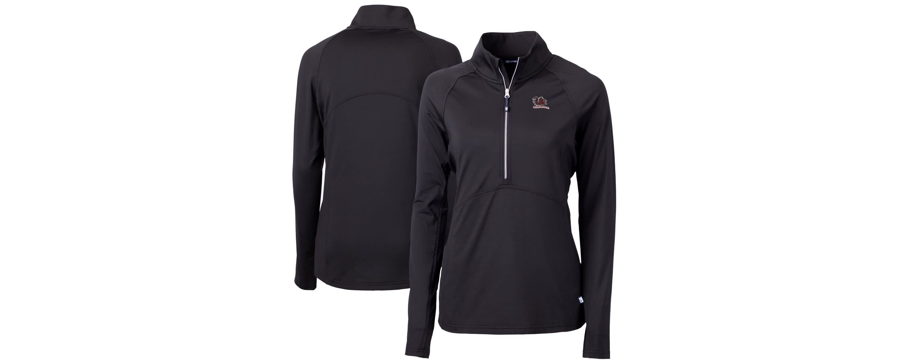 NCAA South Carolina Gamecocks Vault DryTec Adapt Eco Knit Stretch Recycled Raglan Half-Zip Top